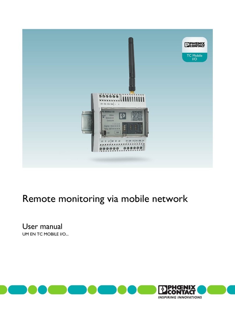 Phoenix Contact TC MOBILE I/O Series user manual