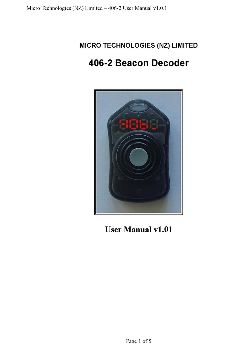 Micro Technologies 406-2 user manual