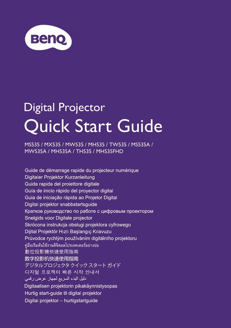 BenQ MS535 User manual BenQ MS535 User manual