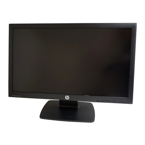 HP ProDisplay P222va Installation instructions