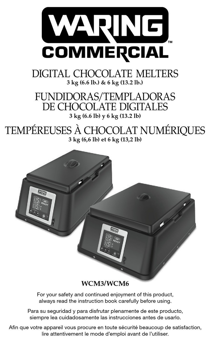 Waring WCM3 User manual
