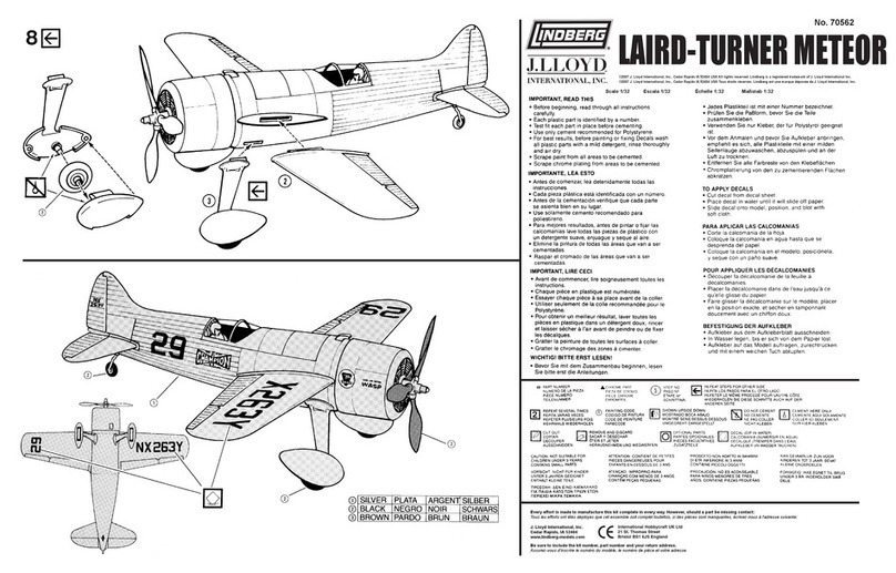 Lindberg J.LLOYD LAIRD-TURNER METEOR manual
