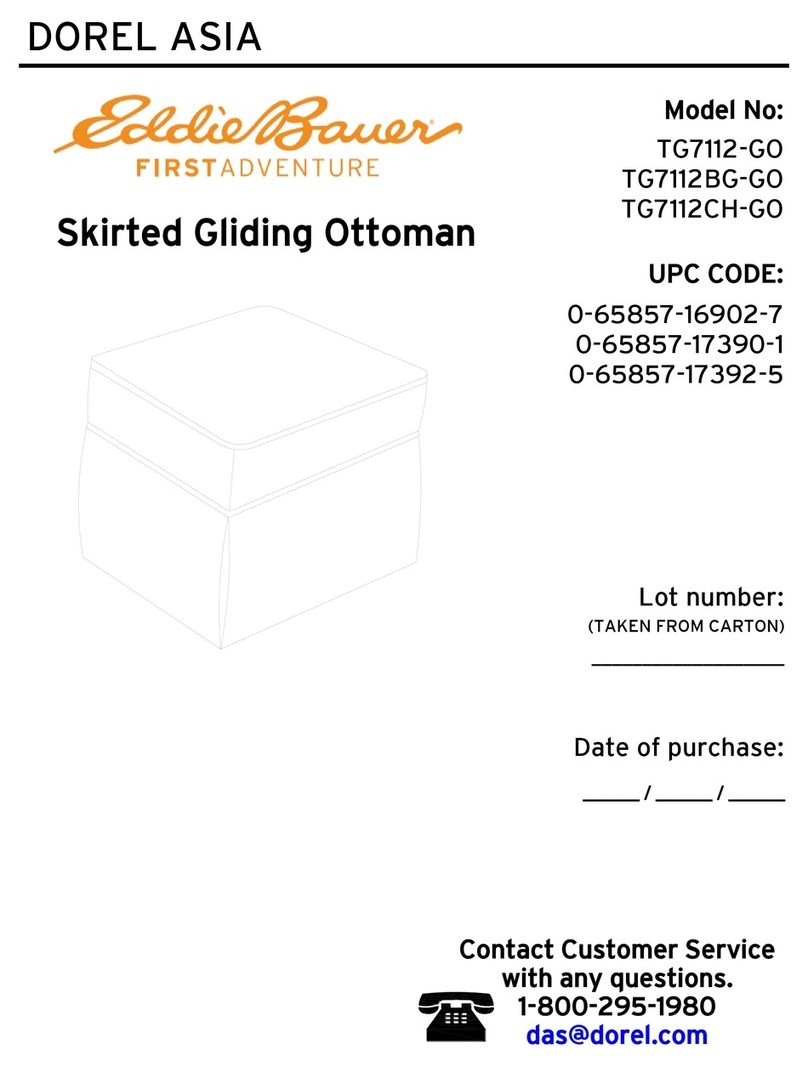 Dorel Asia Eddie Bauer TG7112-GO manual