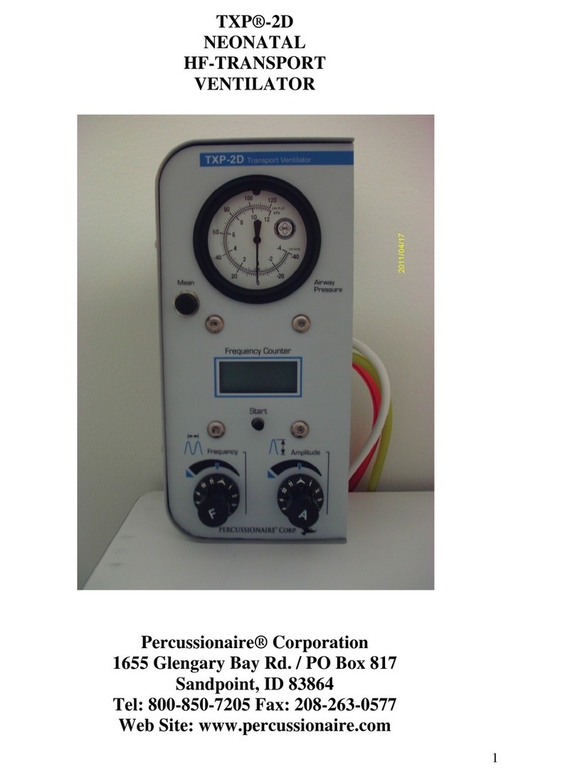 Percussionaire TXP-2D manual