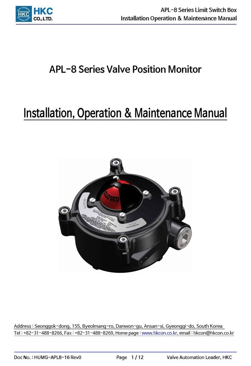 HKC APL-8 Series Instruction manual