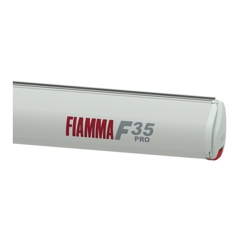 Fiamma F35 Pro Series Installation and use instructions