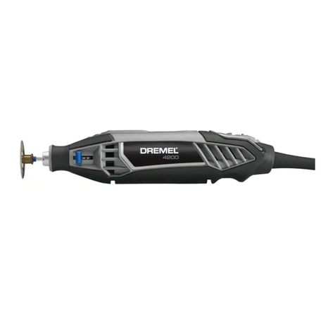 Dremel 4200 operating instructions