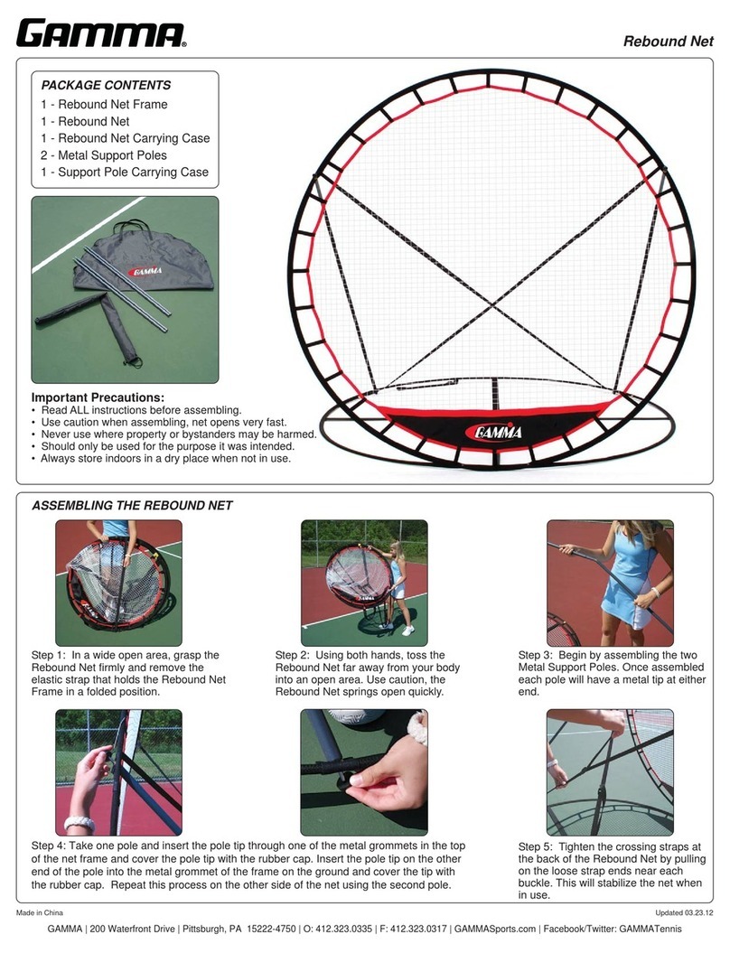 Gamma+ Rebound Net manual