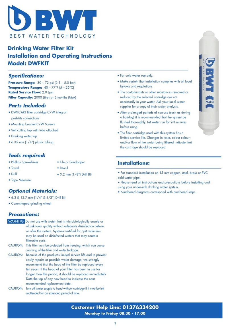 BWT DWFKIT User manual