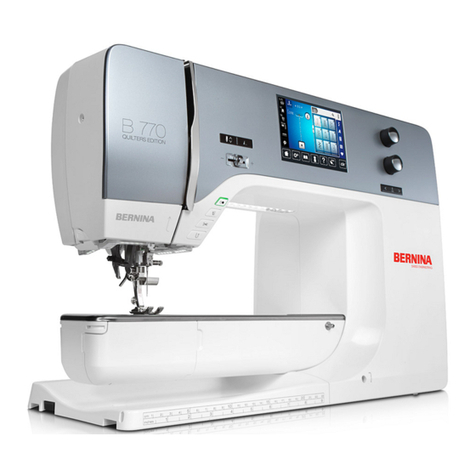 Bernina 770 QE manual