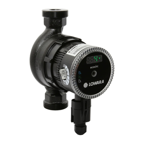 Xylem Lowara Ecocirc Premium Series User manual
