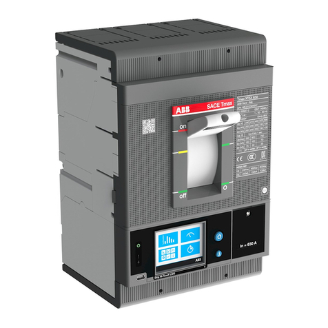 ABB SACE Tmax XT5 Operation and maintenance manual ABB SACE Tmax XT5 Operation and maintenance manual