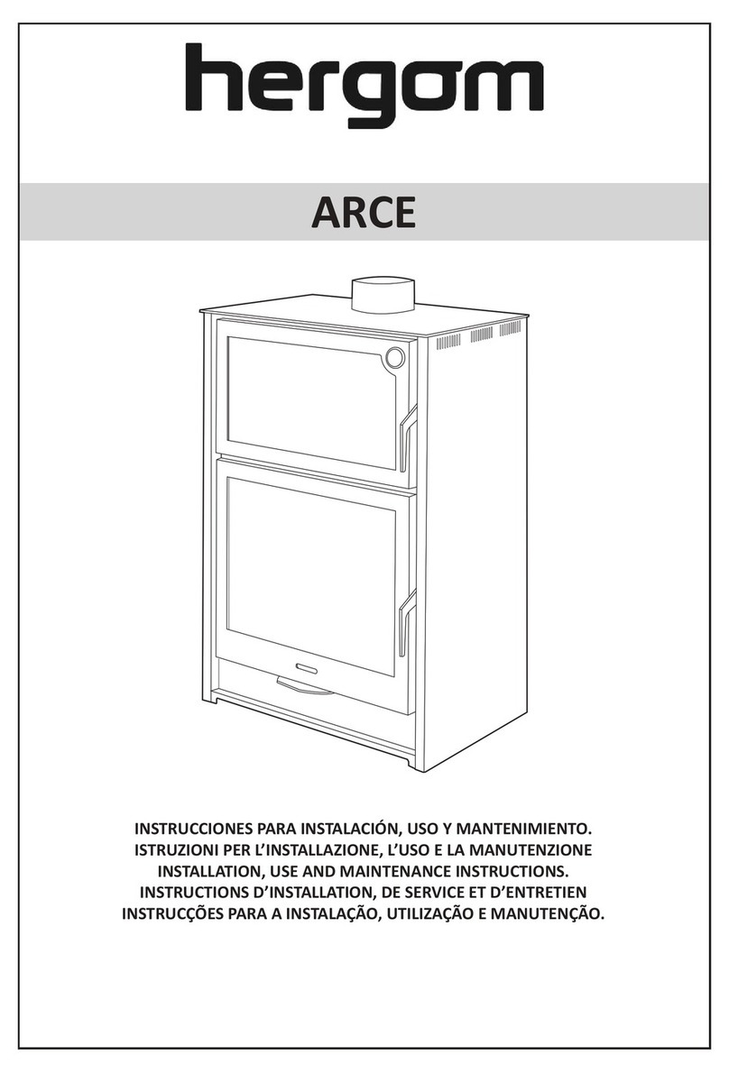 hergom ARCE Installation, use and maintenance instructions