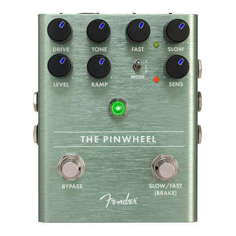 Fender Pinwheel manual