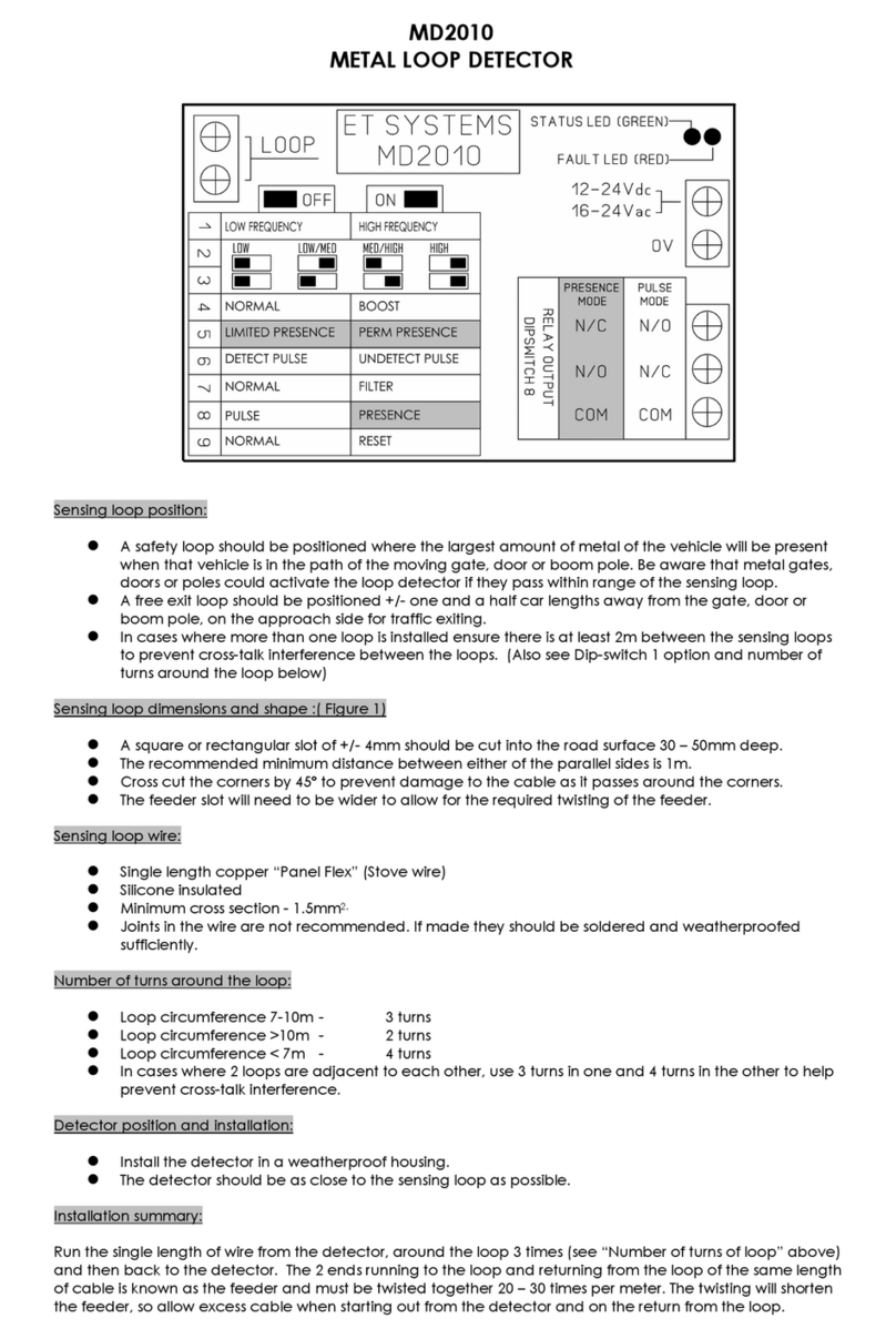 Et system MD2010 manual