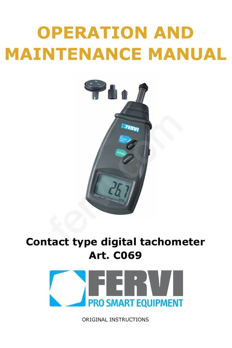 Fervi C069 User manual