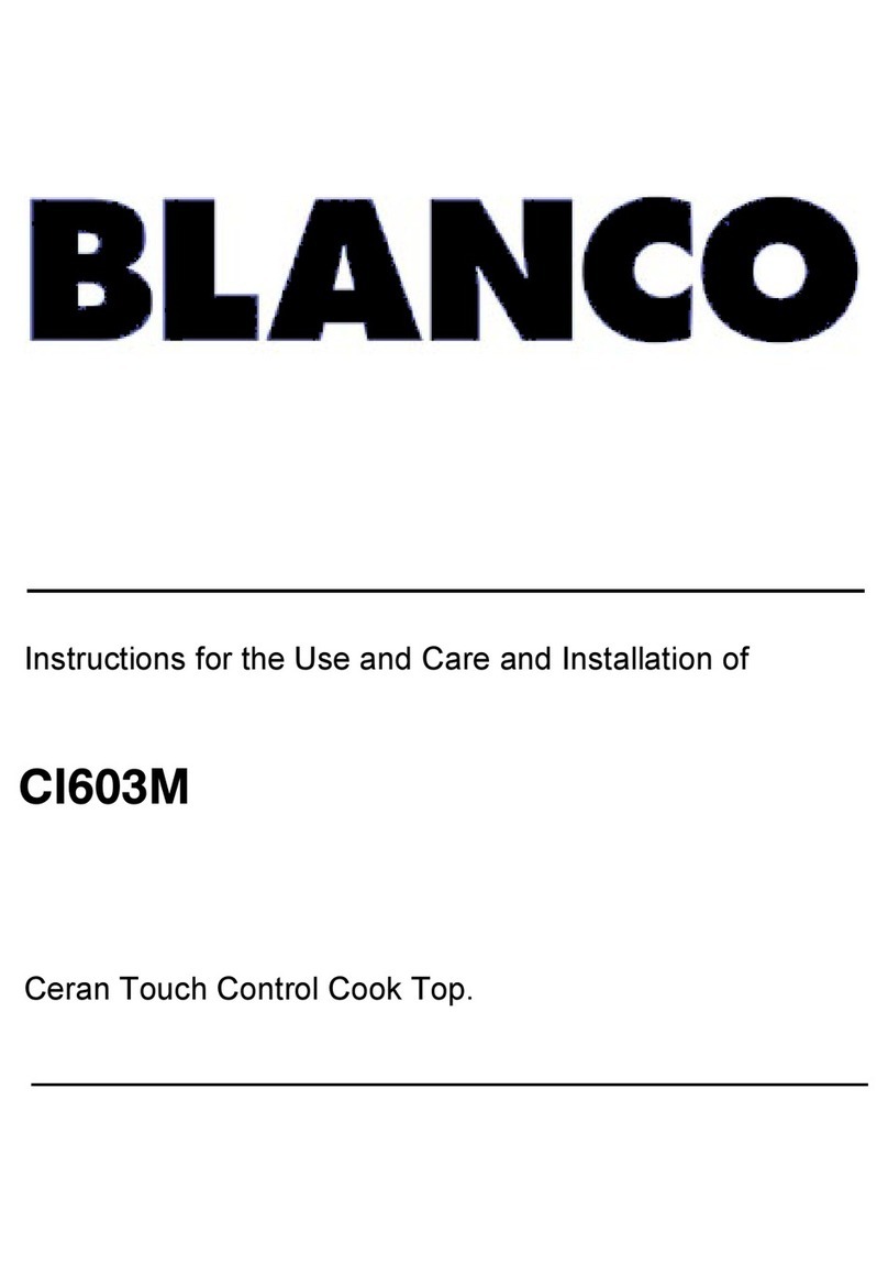 Blanco CI603M Installation guide