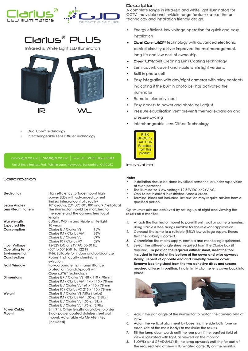 GJD Clarius PLUS IR manual