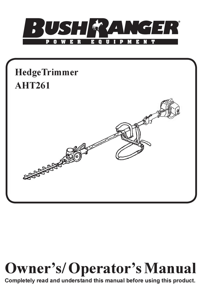 Bushranger AHT261 Owner's/operator's manual