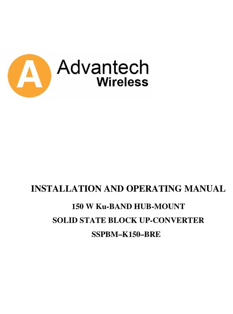 Advantech Wireless SSPBM-K150-BRE User manual