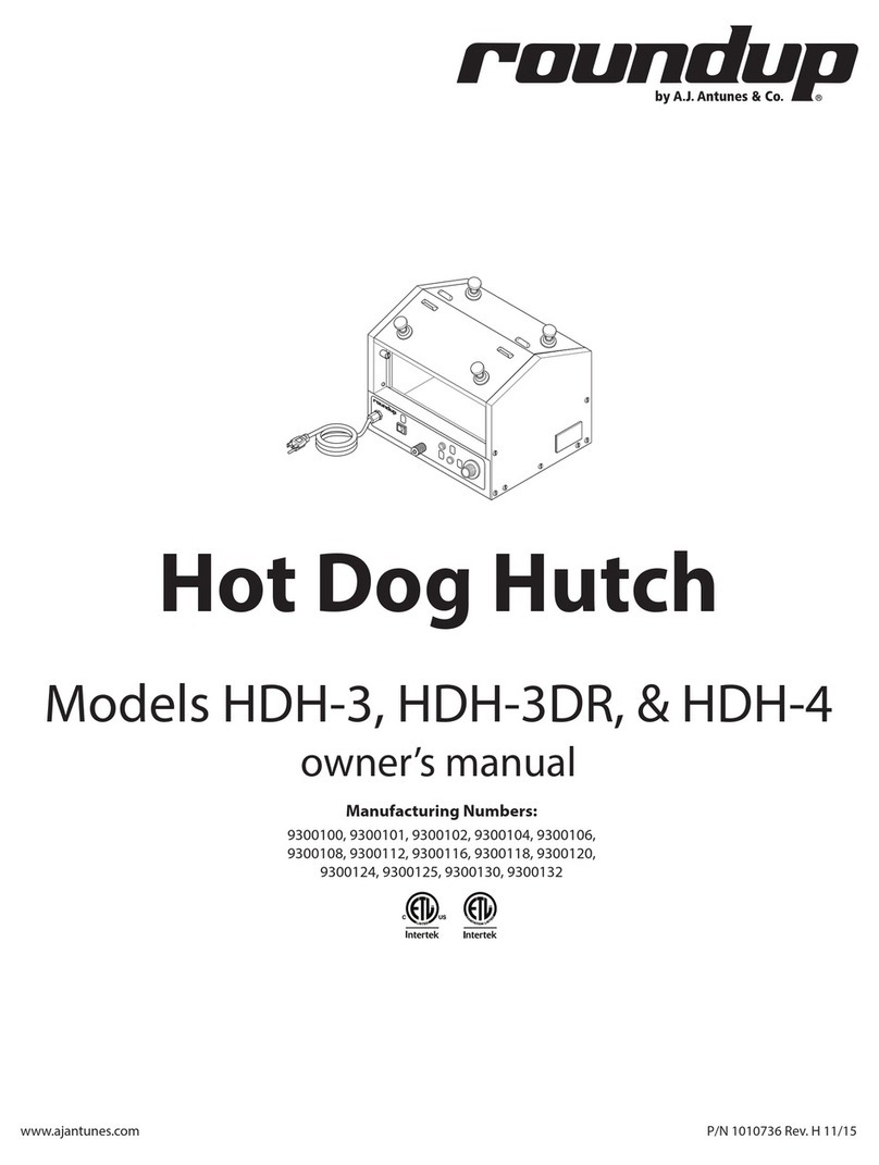A.J.Antunes Roundup HDH-3 owner's manual