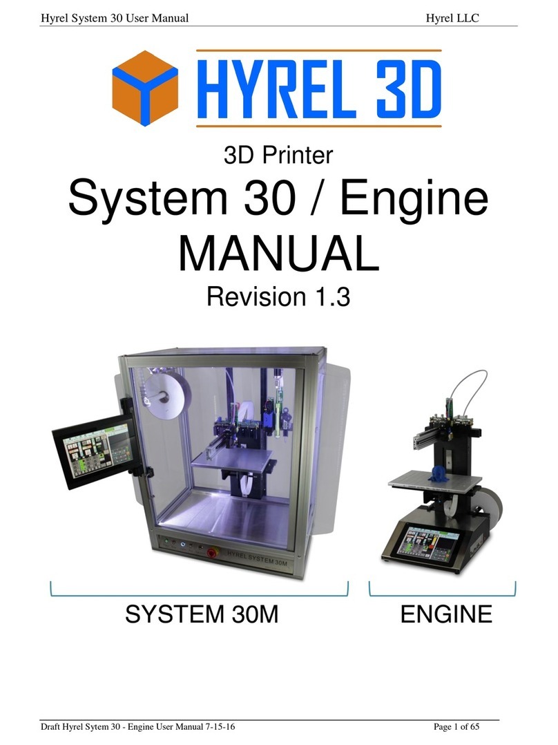 Hyrel System 30 user manual