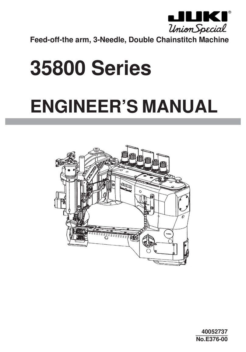 JUKI 35800 Series Quick start guide JUKI 35800 Series Quick start guide