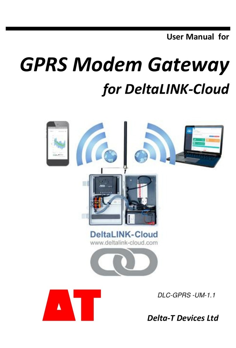 Delta-T Devices DeltaLINK-Cloud user manual