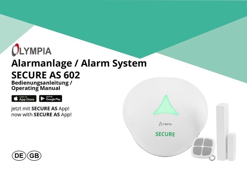 Olympia Secure AS 602 User manual