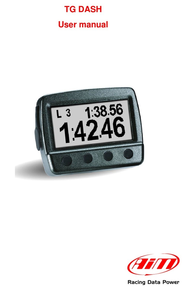 Aim TG Dash User manual
