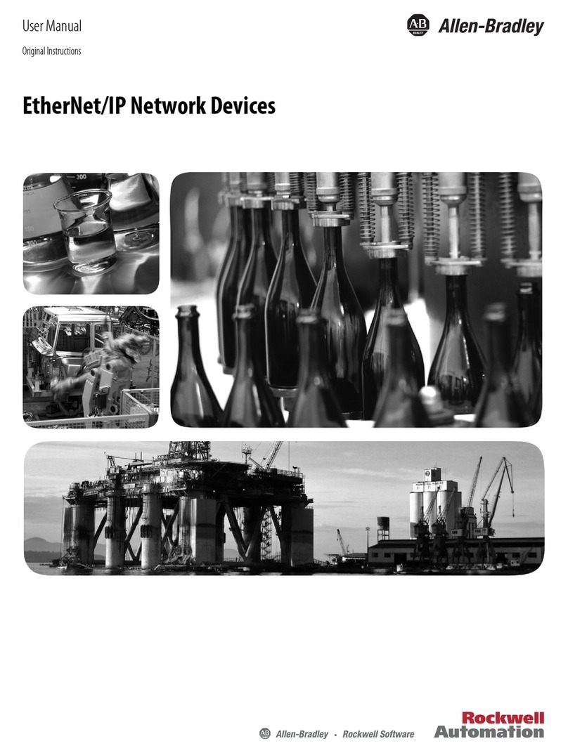 Rockwell Automation Allen-Bradley EtherNet/IP User manual
