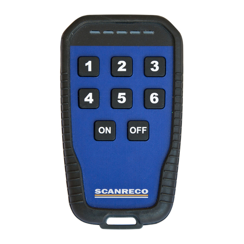 Scanreco G5 Pocket System User manual