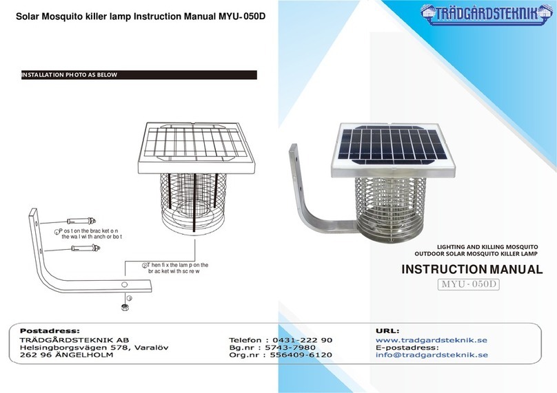 Tradgardsteknik MYU- 050D instruction manual