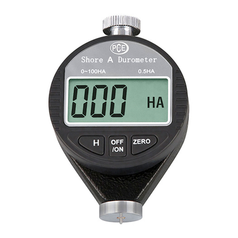 PCE Instruments PCE-DD Series manual