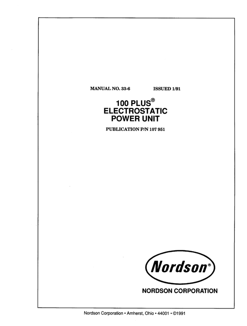 Nordson 100 PLUS FB User manual
