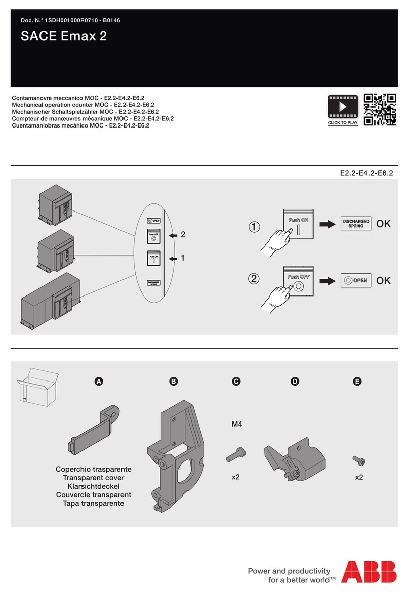 ABB SACE Emax 2 manual