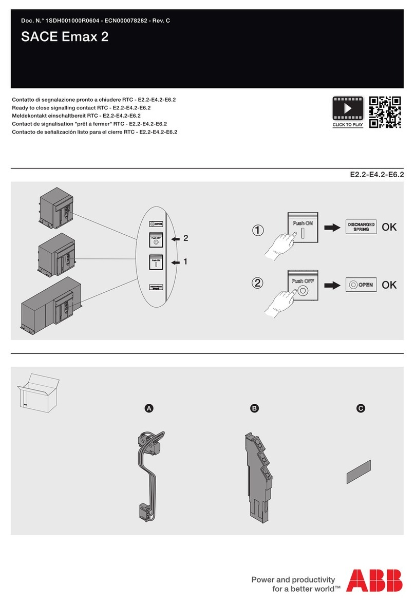 ABB SACE Emax 2 manual