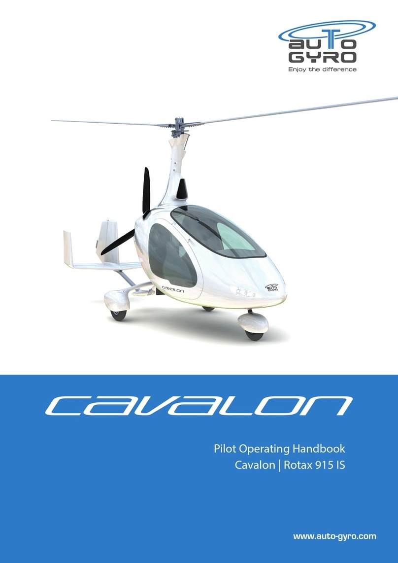 AUTO GYRO Cavalon Pilot operating handbook