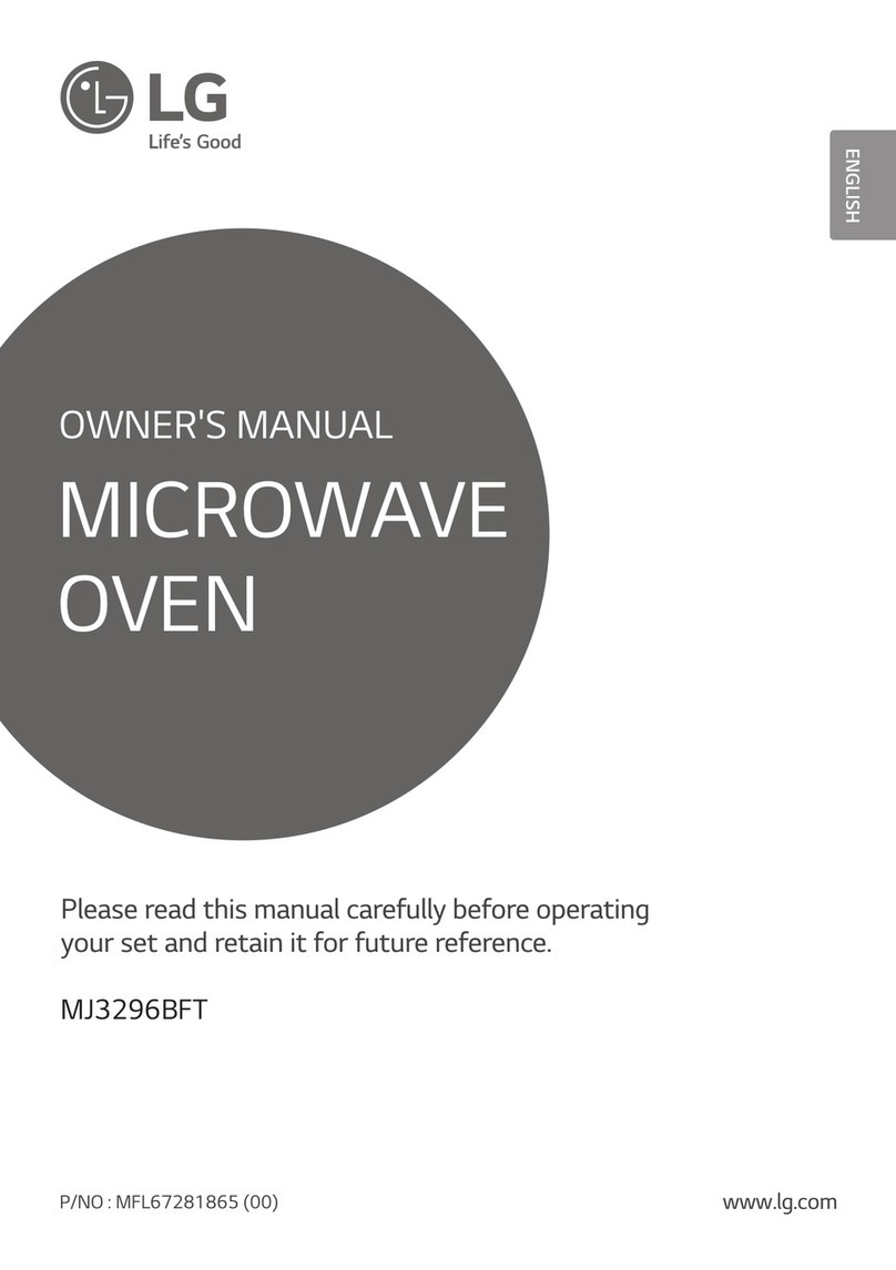 LG MJ3296BFT User manual