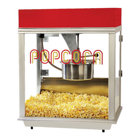 Goldmedal Econo-Pop 14 Popper User manual Goldmedal Econo-Pop 14 Popper User manual