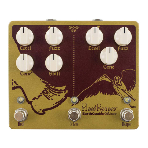 EarthQuaker Devices Hoof Repeater Operation manual