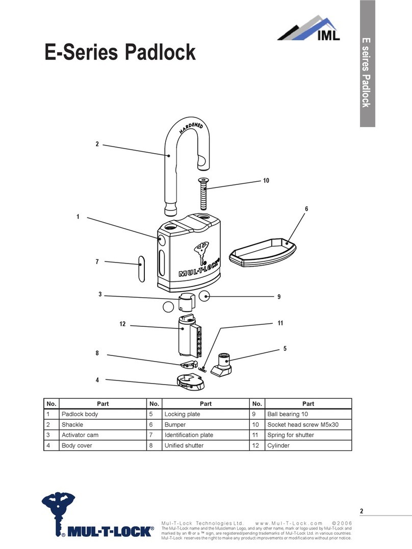 IML E Series Service manual