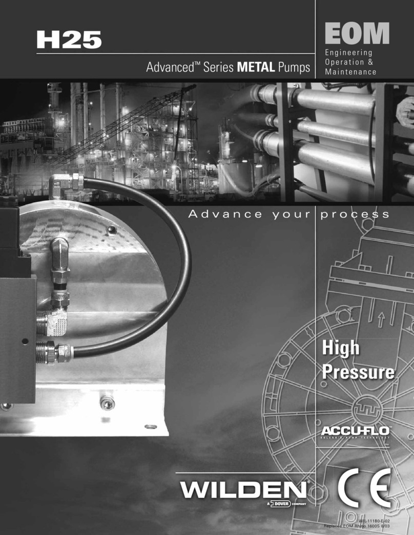 Dover Wilden Advanced Series Engineering, operation & maintenance Dover Wilden Advanced Series Engineering, operation & maintenance