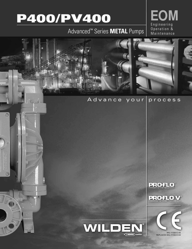 Dover Wilden Advanced Series Engineering, operation & maintenance