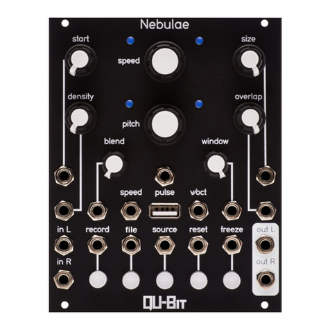 Qu-Bit Electronix Nebulae User manual Qu-Bit Electronix Nebulae User manual