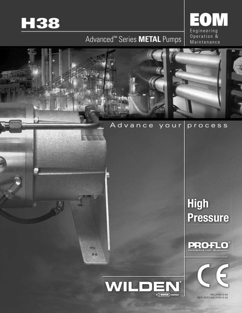 Dover Wilden Advanced Series Engineering, operation & maintenance