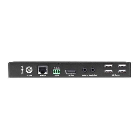 Black Box 4KDPKVMXT-100M User manual Black Box 4KDPKVMXT-100M User manual