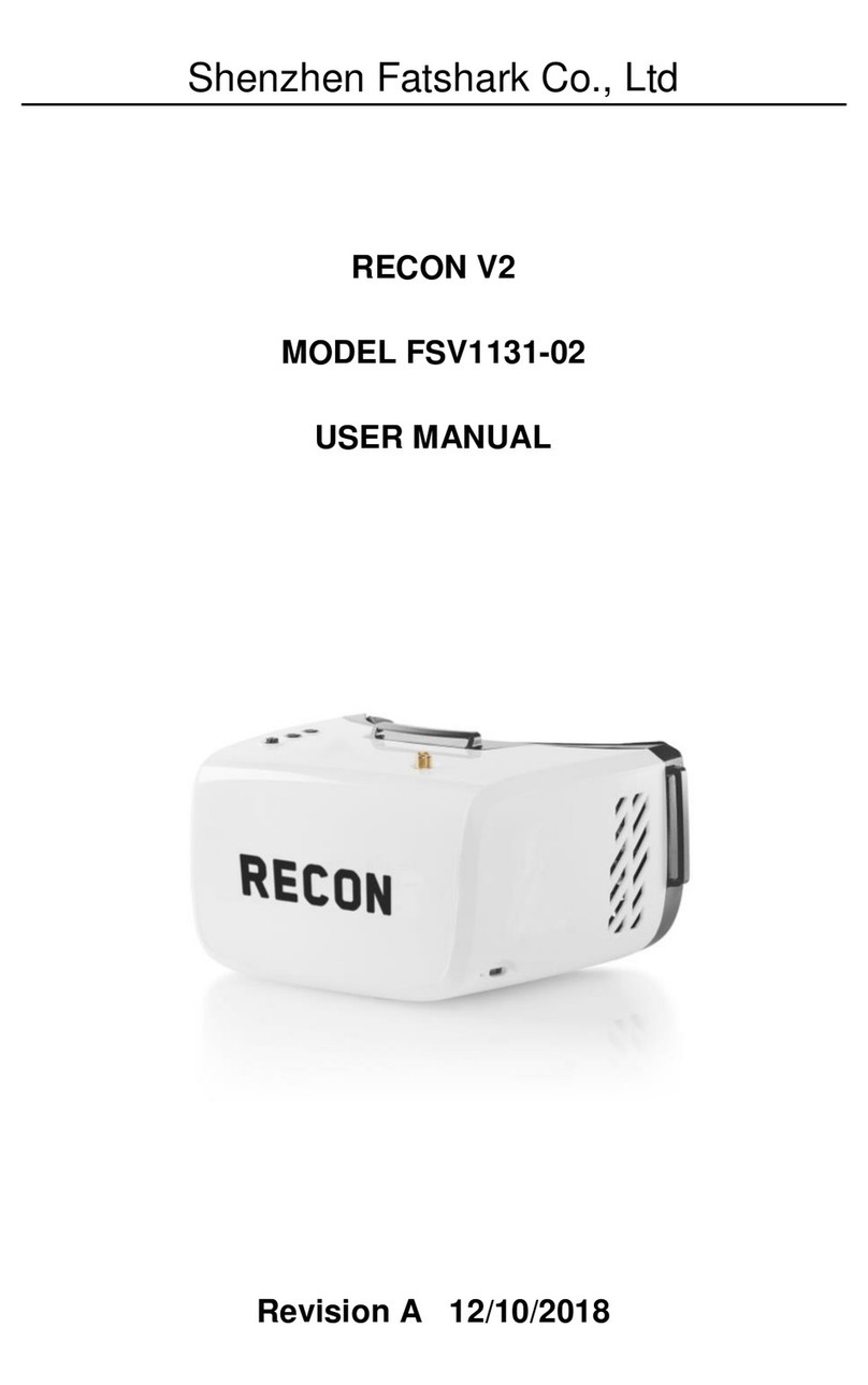 FatShark RECON V2 User manual FatShark RECON V2 User manual