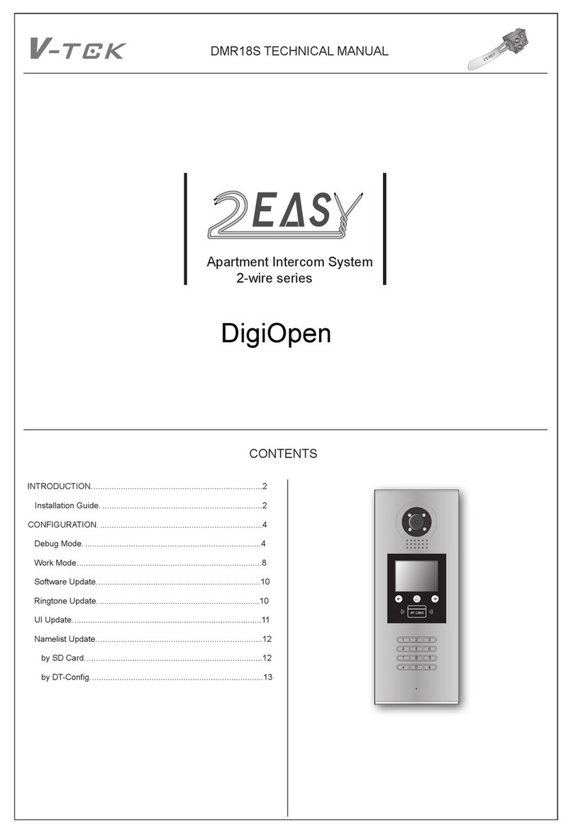 V-TEK DigiOpen 2Easy DMR18S Technical manual