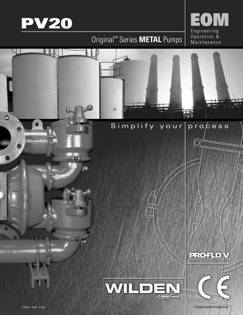 Dover Wilden Original PV20 Engineering, operation & maintenance